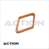 Heavy Duty Wooden Diamond Rack - Honey